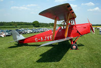 G-AJVE @ EGHP - seen @ Popham - by castle