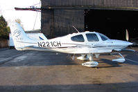 N221CH @ EGTR - Cirrus SR22 at Elstree - by Terry Fletcher