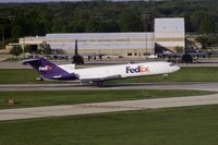 N273FE @ KPIA - Federal Express (N273FE) airborne - by Thomas D Dittmer