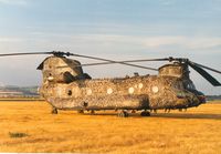 ZA677 @ EGQL - Chinook HC.1 of 7 Squadron at the 1991 Leuchars Airshow. - by Peter Nicholson