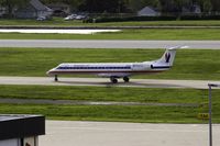 N618AE @ KPIA - American Eagle (N618AE) closer view as aircraft taxies for departure - by Thomas D Dittmer