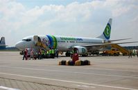 PH-HZF @ EHEH - transavia Boeing 737 - by Jan Lefers