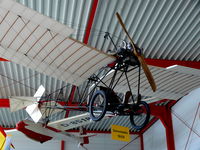 UNKNOWN - Santos Dumont Demoiselle replica in the Hermerskeil Museum Flugausstellung Junior - by Alex Smit