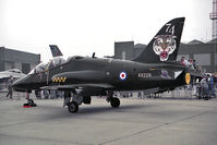 XX226 @ EGCN - British Aerospace Hawk T1. From RAF No 4 FTS, Valley at RAF Finningley's Air Show in 1992 - by Malcolm Clarke