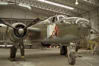 N88972 @ EGSU - North American Mitchell II. At the Imperial War Museum, Duxford in 1989. - by Malcolm Clarke