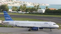 N529JB @ TNCM - Jet blue N529JB taxing to holding point A - by SHEEP GANG