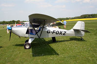G-FOXZ @ EGHP - seen @ Popham - by castle