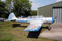 G-YAKI @ EGHP - seen @ Popham - by castle