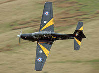 ZF406 - Royal Air Force Tucano T1 (c/n S125/T96) operated by 1 FTS. Taken in the M6 Pass, Cumbria. - by vickersfour