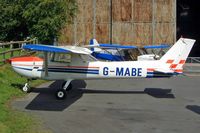 G-MABE @ EGBS - Seen here parked visiting Shobdon. - by Ray Barber