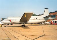 49 @ MHZ - Atlantic of 21 Flotille French Aeronavale in the static display at the 1992 Mildenhall Air Fete. - by Peter Nicholson