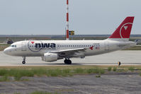 N366NB @ CYVR - Nortwest A319 - by Andy Graf-VAP