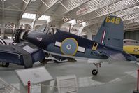 G-BXUL @ EGSU - Goodyear FG-1D Corsair at the Imperial War Museum, Duxford. Became G-FGID on 1991-11-01 - by Malcolm Clarke