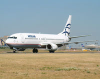 SX-BGJ @ LFPG - Aegean Airlines - by vickersfour