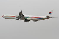 B-6050 @ KLAX - China Eastern A340-642 , 25R departure KLAX. - by Mark Kalfas