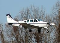N29TC @ DTN - Landing on runway 14 at Downtown Shreveport. - by paulp