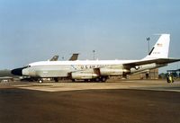 62-4132 @ MHZ - Rivet Joint intelligence aircraft of 55 Wing on display at the 1992 Mildenhall Air Fete. - by Peter Nicholson