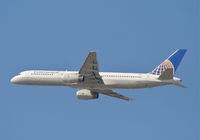 N12125 @ KLAX - continental 757-224, 25R departure KLAX. - by Mark Kalfas