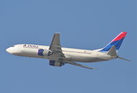 N3755D @ KLAX - Delta Airlines Boeing 737-832, 25R departure KLAX. - by Mark Kalfas