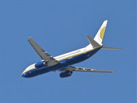 N732MA @ KLAX - Miami Air Boeing 737-81Q, 25L departure KLAX. - by Mark Kalfas