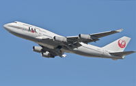 JA8071 @ KLAX - JAL Boeing 747-446, 25R departure KLAX. - by Mark Kalfas