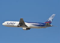 CC-CZU @ KLAX - LAN Airlines Boeing 767-316/ER  CC-CZU, 25R departure KLAX - by Mark Kalfas