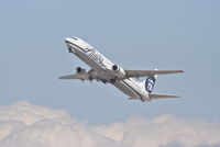 N318AS @ KLAX - Alaska Airlines Boeing 737-990, 25R departure KLAX. - by Mark Kalfas