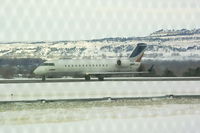 N417SW @ KBIL - Bombardier CL-600 - by cliffpov