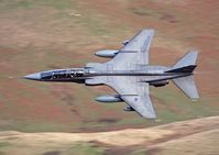 XX840 - Royal Air Force Jaguar T4 (c/n B28). Operated by 6 Squadron, coded 'EY'. M6 Pass, Cumbria. - by vickersfour