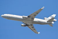 N381WA @ KLAX - World Airways Mcdonnell Douglas MD-11F, 25L departure KLAX. - by Mark Kalfas