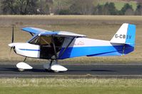 G-CBIV @ EGBO - Skyranger 912 - participant in the 2010 BMAA Icicle Fly-in at Wolverhampton - by Terry Fletcher