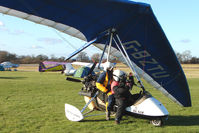 G-BZTU @ EGBO - Microlight participant in the 2010 BMAA Icicle Fly-in at Wolverhampton - by Terry Fletcher