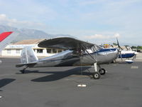 N4151N @ SZP - 1947 Cessna 140, Continental C85 85 Hp - by Doug Robertson