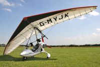 G-MYJK @ FISHBURN - Pegasus Quasar IITC at Fishburn Airfield, UK in 2008. - by Malcolm Clarke