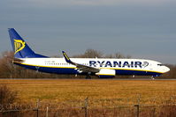 EI-EKK @ EGCC - Latest Boeing 737-8AS/WL for Ryanair - by Chris Hall