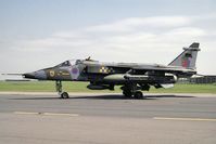 XX737 @ EGXW - Sepecat Jaguar GR1A from RAF No 54 Sqn, Coltishall at RAF Waddington Photocall 1990 - by Malcolm Clarke