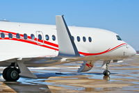 N748FJ @ KDPA - Dassault Aviation FALCON 7X, N748FJ, on the ramp at KDPA after a demo flight. - by Mark Kalfas