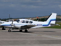 G-BCCE @ EGKA - Piper Pa23-250 Aztec G-BCCE Golf Charlie Echo - by Alex Smit