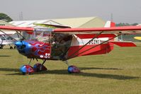 G-CZMI @ FISHBURN - Best Off Skyranger 912(2) at Fishburn Airfield, UK in 2006. During a refuellng stop, one of the more flamboyant participants in the Fly UK 2006 around Britain flight from Halfpenny Green to Sandown via John O'Groats and Land's End. - by Malcolm Clarke