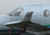 N234RG @ EGLK - VISITING PC12 - by BIKE PILOT