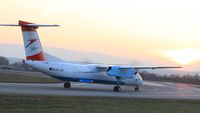 OE-LGK @ LOWG - AUA dash 8Q-400 - by GRZ_spotter