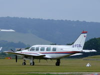 G-FCSL @ EGHR - Piper Pa31-350 Navajo Chieftan G-FCSL Culdrose Aerospace - by Alex Smit