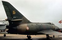 85 @ GREENHAM - Super Mystere B.2 number 85 of EC.12 French Air Force in the static park at the 1977 Intnl Air Tattoo at RAF Greenham Common. - by Peter Nicholson