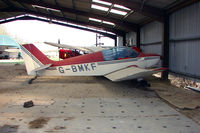 G-BMKF @ EGTN - Robin DR221 at Enstone - by Terry Fletcher
