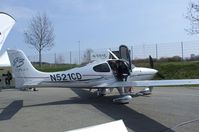 N521CD @ EDNY - Cirrus SR22G3 GTS Turbo at the AERO 2010, Friedrichshafen - by Ingo Warnecke