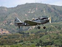 N50426 @ SZP - 1943 Fairchild M-62A CORNELL, Fairchild Ranger 6-440C-5 200 Hp inverted inline, takeoff climb Rwy 22 - by Doug Robertson
