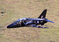 XX327 - Royal Air Force Hawk T1 (c/n 312152). Operated by the RAF Centre of Aviation Medicine. Dunmail Raise, Cumbria. - by vickersfour