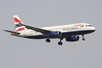 G-EUUN @ EGLL - AIRBUS A320-232, c/n: 1910 - by Trevor Toone