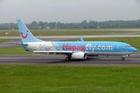 D-AHFC @ EDDL - Boeing 737-8K5 [27977] (Hapagfly.com) Dusseldorf~D 27/05/2006. Seen taxiing out for departure. - by Ray Barber