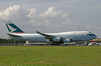 B-HOO @ WADD - Cathay Pacific - by Lutomo Edy Permono